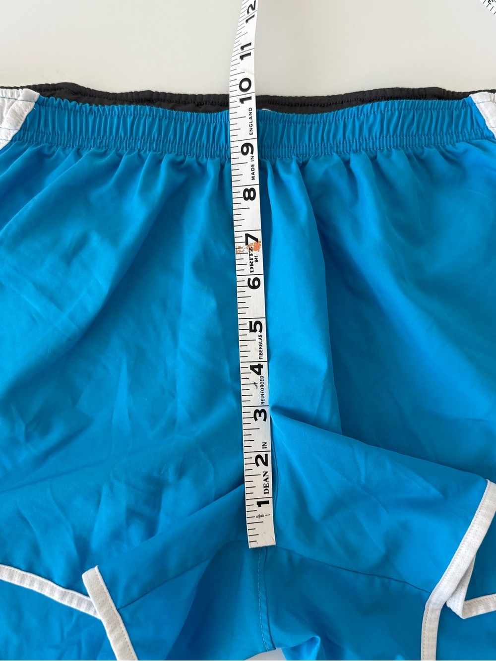 The North Face Women’s Flight Series Running Shorts Blue White Trim -Size Large - Picture 12 of 13